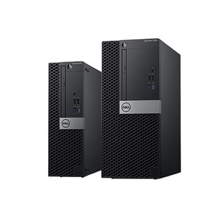 DELL 戴尔 OptiPlex 5070 SFF 九代酷睿版 23英寸 商务台式机 黑色 (酷睿i5-9500、核芯显卡、8GB、512GB SSD、风冷)