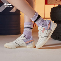 LI-NING 李宁 AGCQ366 女士休闲运动鞋 标准白 35