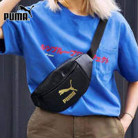 Puma 彪马男包女包夏季新款金标运动休闲斜挎包单肩包跑步手机腰包