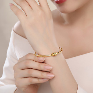 CHJ JEWELLERY 潮宏基 SDG30003482 密码锁足金手镯 12.6g