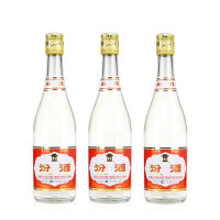 汾酒 黄盖玻汾 53%vol 清香型白酒 475ml*3瓶 整箱装