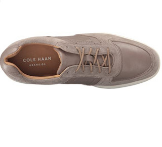 COLE HAAN Grand Tour Sport 男士休闲鞋  C23727  沙漠灰褐色绒面/象牙白 US11