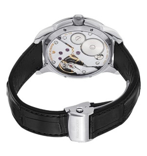 Maurice Lacroix 艾美奔涛系列pt7558 Ss001 330 男士机械手表44mm 黑盘黑色鳄鱼皮带圆形 报价价格评测怎么样 什么值得买