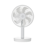 即品 JP-F01 桌面静音7叶台扇 白色