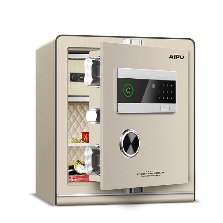 AIPU 艾谱 FDX-A/D-30LZ 指纹单门保险箱 土豪金 330*390*468mm