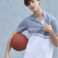 UNIQLO 优衣库 DRY-EX 427062 男士横条POLO衫