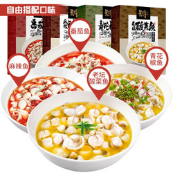 农小瑶 酸菜鱼家庭装半成品  470g *4件