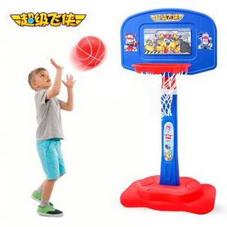 京东PLUS会员：超级飞侠 儿童篮球架 室内家用可升降篮球框 *2件