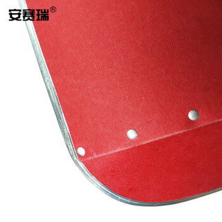 安赛瑞 手持式电焊面罩 氩弧焊电焊帽 电焊防护面屏 手持式焊工面罩 红钢纸板焊接面罩（5个装） 12794