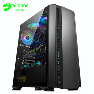 名龙堂（MLOONG）R7 3700X/RTX2060 Super台式电脑吃鸡主机DIY水冷组装机