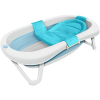 京东PLUS会员：babyhood 世纪宝贝 婴儿折叠浴盆+网床