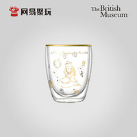 大英博物馆 爱丽丝漫游奇境双层玻璃杯怀表兔 爱丽丝