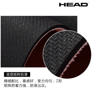 海德（HEAD） 橡胶垫防滑无味瑜伽垫高端吸汗绒布健身垫 夏 期碧波来袭