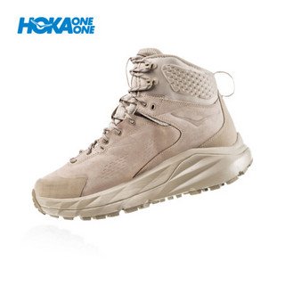 HOKA ONE ONE男卡哈KAHA GTX户外高帮防水军靴登山徒步鞋 沙色/牛津黄 8/260mm