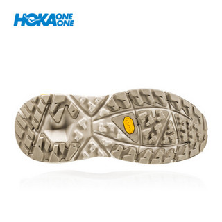 HOKA ONE ONE男卡哈KAHA GTX户外高帮防水军靴登山徒步鞋 沙色/牛津黄 8/260mm