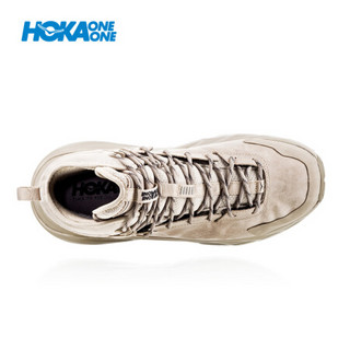 HOKA ONE ONE男卡哈KAHA GTX户外高帮防水军靴登山徒步鞋 沙色/牛津黄 8/260mm