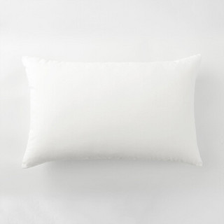 MUJI 聚乙烯薄膜枕 家纺 白色 48×74cm