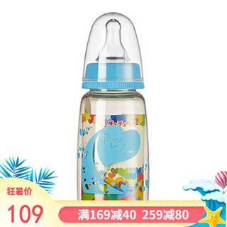 啾啾（CHUCHU） 日本原装进口仿母乳新生儿标准口径ppsu奶瓶配硅胶奶嘴耐摔彩色款150ml 蓝色3362