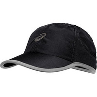 ASICS亚瑟士帽子男女同款可调节鸭舌帽ZC2380 Black/Grey OS