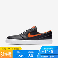 耐克Nike男鞋NBA低帮滑板鞋休闲运动鞋BQ6397 Blk/Blue/Orange 8