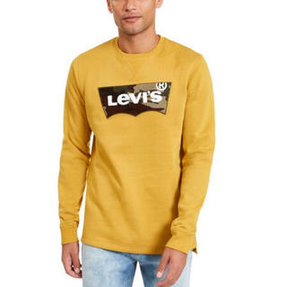 Levi's 李维斯 男士圆领长袖T恤 10018344 Harvest Gold XXL