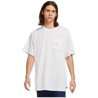 Nike/耐克男子运动短袖T恤宽松口袋舒适棉质9366641 White MD