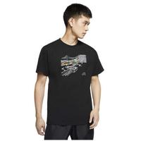 Nike/耐克男子运动短袖T恤图案柔软舒适棉质9366910 Black LG