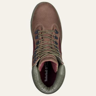 Timberland添柏岚男鞋6英寸野战靴A1W2B201 Dark Brown Nubuck 10 M