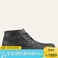 Timberland添柏岚男鞋中帮系带皮鞋短靴A26M3015 Black FG 7.5 M