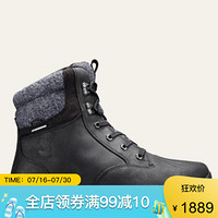 Timberland添柏岚男鞋保暖雪地靴A198S001 Black Full-Grain 8.5 M