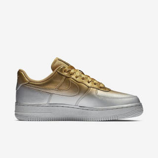 耐克Nike女鞋Air Force空军1号板鞋运动鞋休闲鞋898889 Platinum/Gold/Gold 6