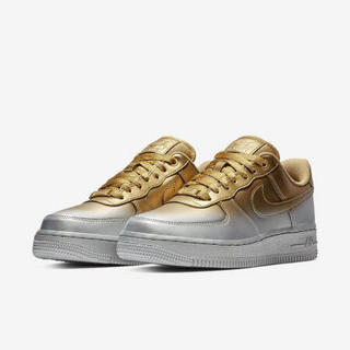 耐克Nike女鞋Air Force空军1号板鞋运动鞋休闲鞋898889 Platinum/Gold/Gold 6