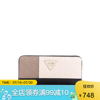 GUESS盖尔斯女包长款拼色拉链钱包CV669146 black multi one