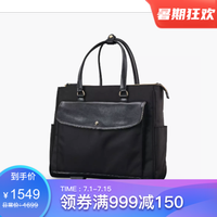 新秀丽(Samsonite)单肩包女包手提包拉杆包15.6寸电脑包128165 Black