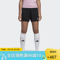 ADidas阿迪达斯女士运动短裤透气速干休闲短裤DU4393 Black / True Pink 2XL