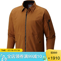 Mountain Hardwear山浩夹克男棉弹拉链外套MHW00ZO Golden Brown S