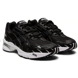 ASICS亚瑟士女鞋轻舒适减震休闲系带跑步鞋1022A215 Black/Black 7