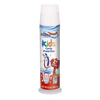 Aquafresh 儿童牙膏 薄荷味 130.4g防止蛀牙温和清洁