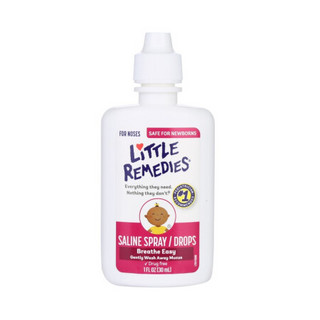 Little remedies 美国进口 儿童 盐水滴鼻剂 30ml