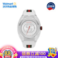美国直邮 古驰 Gucci 青春系列时尚腕表 白色 YA137102
