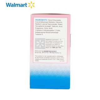 美国 Equate 伊维宝 二合一面巾纸 60片装 洁面保湿不含酒精 植物提取成分 温和不刺激