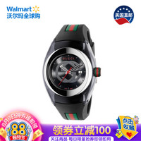 美国直邮 古驰 Gucci 青春系列时尚腕表 黑色 YA137101