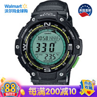 美国直邮 卡西欧 CASIO 男士双传感器防水手表 SGW100B -3A2CF