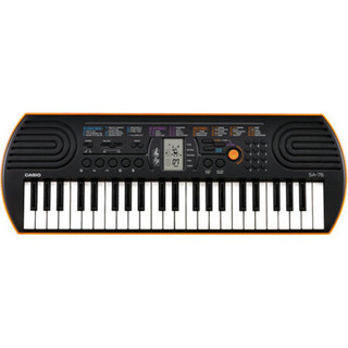 美国直邮 卡西欧 Casio SA-76 44键迷你个人键盘100音