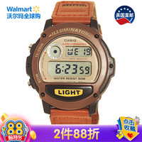 美国直邮 卡西欧（CASIO） 男士照明运动手表，尼龙带