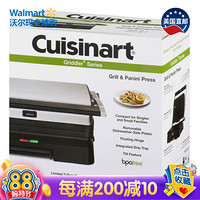 美国直邮 CUISINART Grill＆Panini Press，1.0 CT