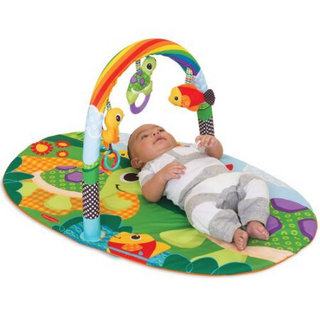 Infantino 美国直邮 INFANTINO 婴幼儿游戏毯 Topsy一个拱形健身房，每个