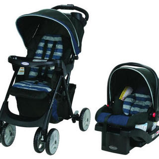 美国直邮 葛莱（GRACO）  Comfy Cruiser卡扣连接出行系统 婴儿推车+汽车座椅