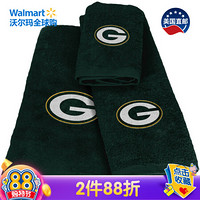 美国直邮 NFL 绿湾包装工3件套毛巾套装
