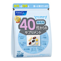 日本芳珂FANCL男性八合一综合维生素营养素 男士复合维生素30包 40岁男性综合营养包